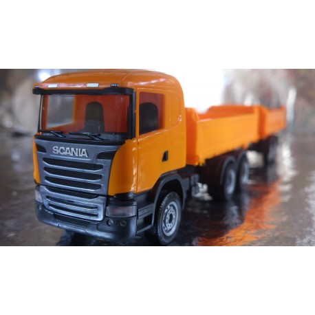 * Herpa Construction 306034  Scania R construction tandem axle dump trailer