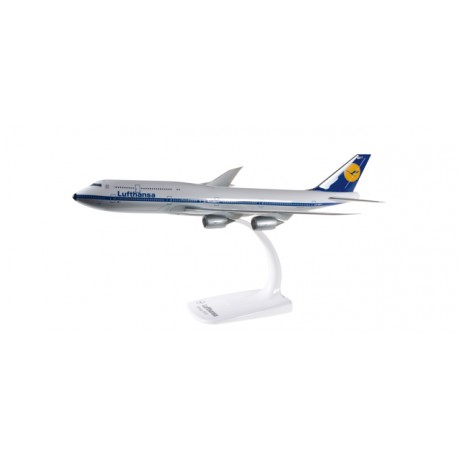 * Herpa wings Snapfit 610599  Lufthansa Boeing 747-8 Intercontinental "Retro"