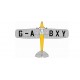 * Oxford 8172PM005  "The Hearts Content" DH Puss Moth G-ABXY - The Hearts Content