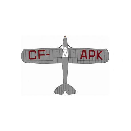* Oxford 8172PM006  DH Puss Moth CF-APK Bert Hinkler