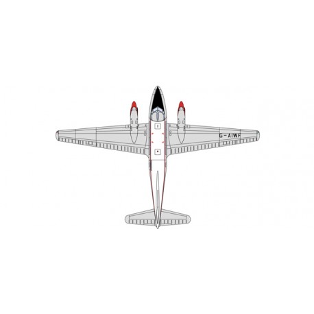 * Oxford 8172DV001  DH Dove Dan Air
