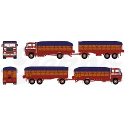 * Tekno 80464883  Volvo F88 canvas cover trailer "J. Peeters"