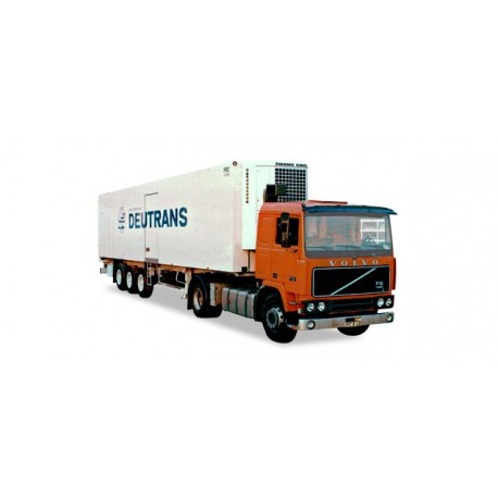 * Tekno 80469478  Volvo F12 refrigerated semitrailer "Deutrans"