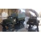 * Herpa Military 745093  ZIS 151 canvas trailer with field kitchen trailer "Sowjetarmee"