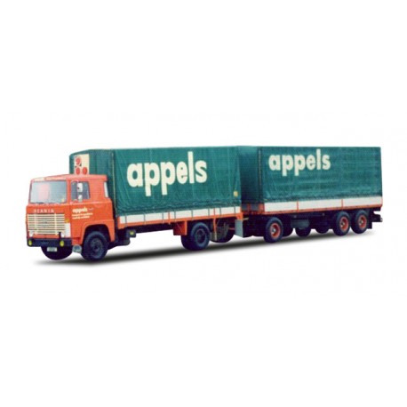 * Tekno 80469126  Scania 111 canvas semitrailer "Appels"