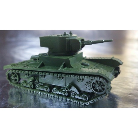 * Minitank Premo 1208 Tank Russian T26 TU Combat / Period of 1933