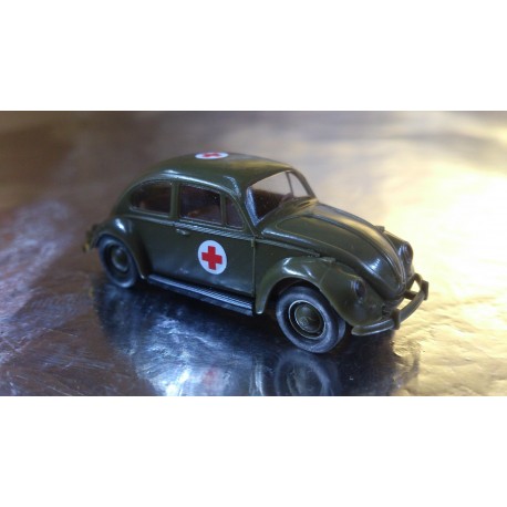 Brekina 25021 VW Beetle Military Ambulance