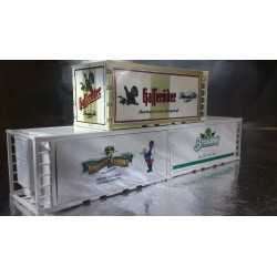 Miniatur Modell 1809 Chilled Beer Containers pack of 3