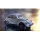 Brekina 25202 VW Beetle White Police / Polizei Vehicle