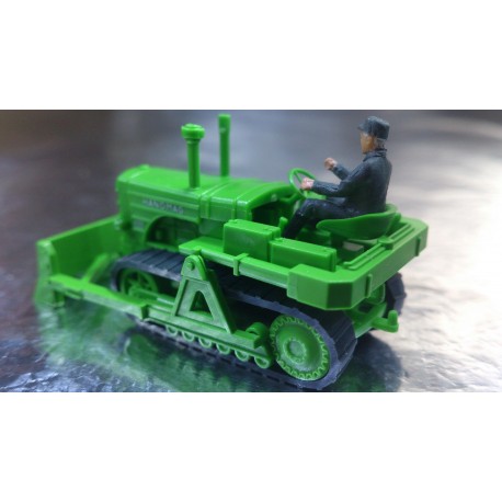 Wiking 8443929 Hanomag Caterpillar Tractor K55 + Figure