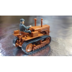 Wiking 8440228 Hanomag Caterpillar Tractor K55 + Driver Figure