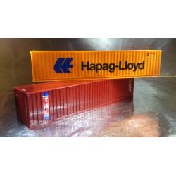 * Herpa Accessories 076449-002  Container-Set 2x40 ft. "Hapag Lloyd / TAL"