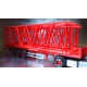 * Herpa Trucks 304764  MB Actros Streamspace flatbed semitrailer with grider mast parts for Liebherr LR1600/2 "Riga Mainz"