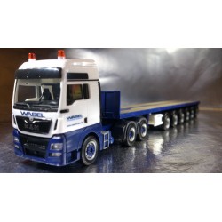 * Herpa Trucks 305396  MAN TGX XXL Euro 6 6x4 ballast trailer "Wasel Krane"