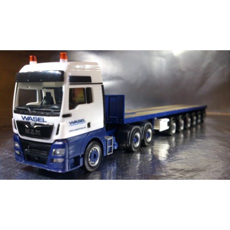 * Herpa Trucks 305396  MAN TGX XXL Euro 6 6x4 ballast trailer "Wasel Krane"