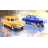 * Herpa Cars (Magic)  451604 NSU TT 2 Car Pack 1 Orange and 1 Blue Car