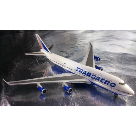* Herpa Wings 527651  Transaero Airlines Boeing 747-400