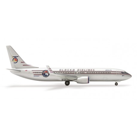 * Herpa Wings 504690  Alaska Airlines Boeing 737-800 "75th Anniversary"