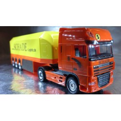 * Herpa Trucks 302340  DAF XF 105 SSC glas transporter semitrailer "Schade Logistic"