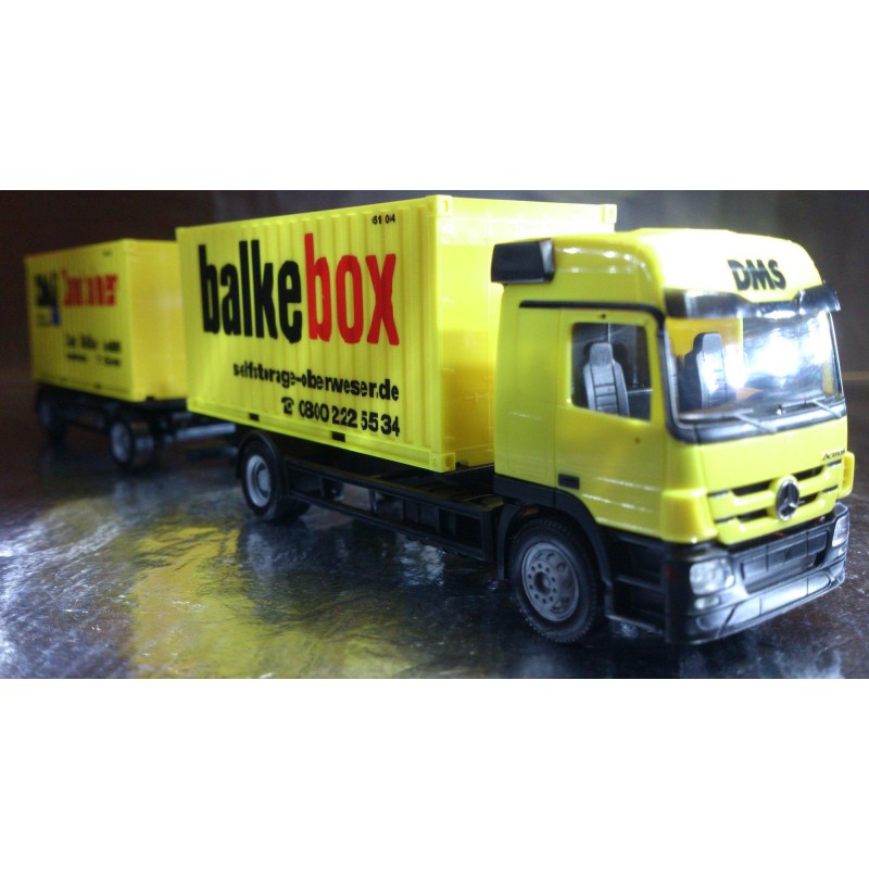 * Herpa Trucks 155014 Mercedes-Benz Actros L 08 container trailer "DMS