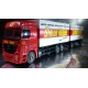* Herpa Trucks 265959  Mercedes-Benz Actros LH '02 interchangeable box trailer "Simon Hegele"