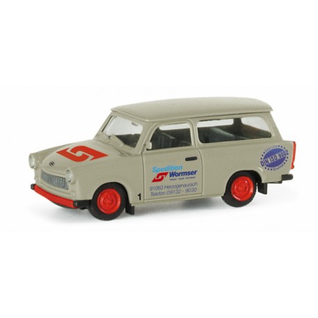 * Herpa Cars 047555  Trabant 601 S Universal "Wormser shipping company"