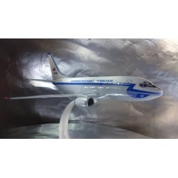 * Herpa Wings Snapfit 609371  CSA Czech Airlines - blue retro colors Boeing 737-500