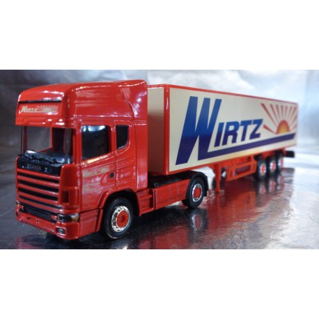 * Herpa Trucks (Magic) 451024  Scania TL box semitrailer "Wirtzl"