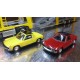 * Herpa 305853 Set B MB Actros Bigspace Eurolohr Cartrans + 2 VW Porsche 924 Cars