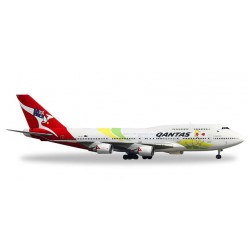 * Herpa Wings 529914  Qantas Boeing 747-400 "Spirit of the Australian Team - Rio 2016"
