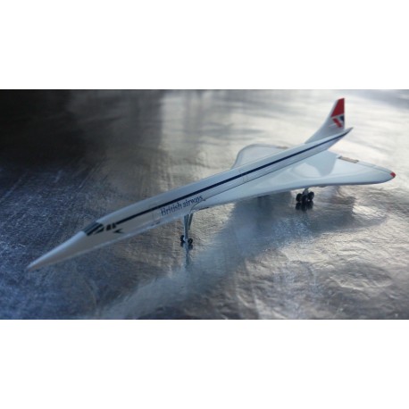 * Herpa Wings 527477  British Airways Aérospatiale-BAC Concorde (Negus colors)