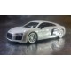 Herpa Cars 028516  Audi R8® V10 Plus, ibis white/blade black
