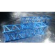 * Herpa Contruction 076609  Grider mast parts S-boom for Liebherr Raupenkran LR1600/2 "Felbermayr" (A) Content: 2 pieces