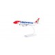 * Herpa Snap Fit 610940  Edelweiss Air Airbus A320 new 2016 colors