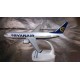 * Herpa Snap Fit 609395  Ryanair Boeing 737-800