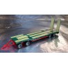 * Herpa Trucks 076142-005  Goldhofer TU 4 construction site trailer, green