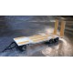 * Herpa Trucks 076135-004  Goldhofer TU 3 construction site trailer, white