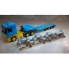 * Herpa Trucks 306973  Mercedes-Benz Actros L 6x4 low boy semitrailer with load tank crankshaft "Siefert"