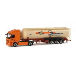 * Herpa Trucks 155373  Mercedes-Benz Actros L silo semitrailer "Steinkühler"