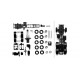 * Herpa Spares 083485  chassis for tractor MAN 3-axle all-wheel Content: 2 pcs