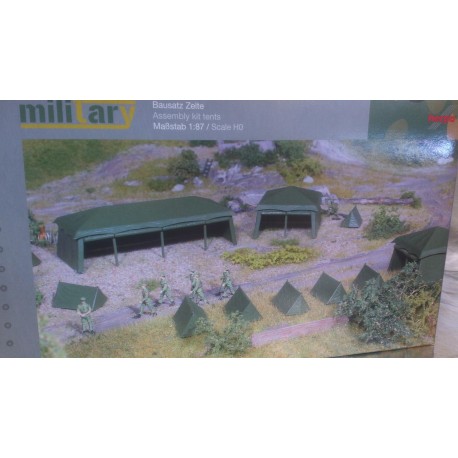 * Herpa 745826 Military: Assembly Kit Tents (7 Tents)