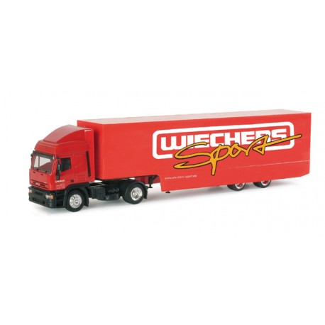 * Herpa Trucks 038119  Iveco ET HD racing transporter semitrailer "Wiechers"