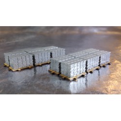 * Herpa 053617  New type! Accessories payload of sidewalk slabs on pallets x 2 pieces