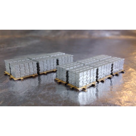 * Herpa 053617  New type! Accessories payload of sidewalk slabs on pallets x 2 pieces