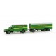 * Herpa Trucks 155663  Henschel HS 140 box trailer "Schenker"