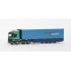 * Herpa Trucks 147392  Mercedes-Benz Actros L Krone-Safeliner curtain tarp semitrailer "Dehnhardt"