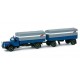 * Herpa Trucks 157186  Henschel HS 140 canvas trailer "Fern Schnell Gut"