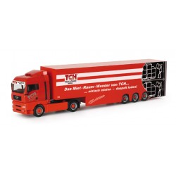* Herpa Trucks 152884  MAN TGA XLX two-storied refrigerated box semitrailer „TCH"