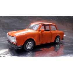 * Welly - Trabant Orange with opening front doors Scale 1:34