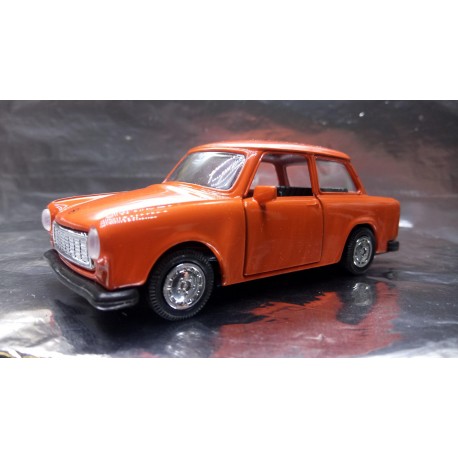 * Welly - Trabant Orange with opening front doors Scale 1:34